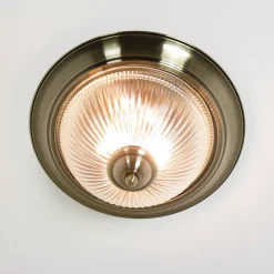 Jugendstil Leuchte für die Decke 2xE14 messing-farben