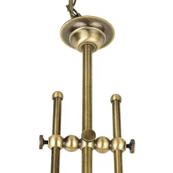 Jugendstil Profi Billardtischlampe E27 Weiß Esszimmer