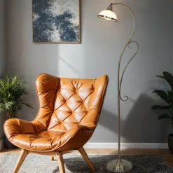 Jugendstil Stehlampe Elisett