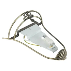 Jugendstil Wandleuchte Wandlampe Bronze