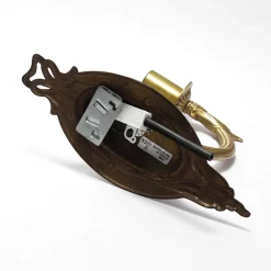 Jugendstil Wandleuchte Wandlampe Weiß