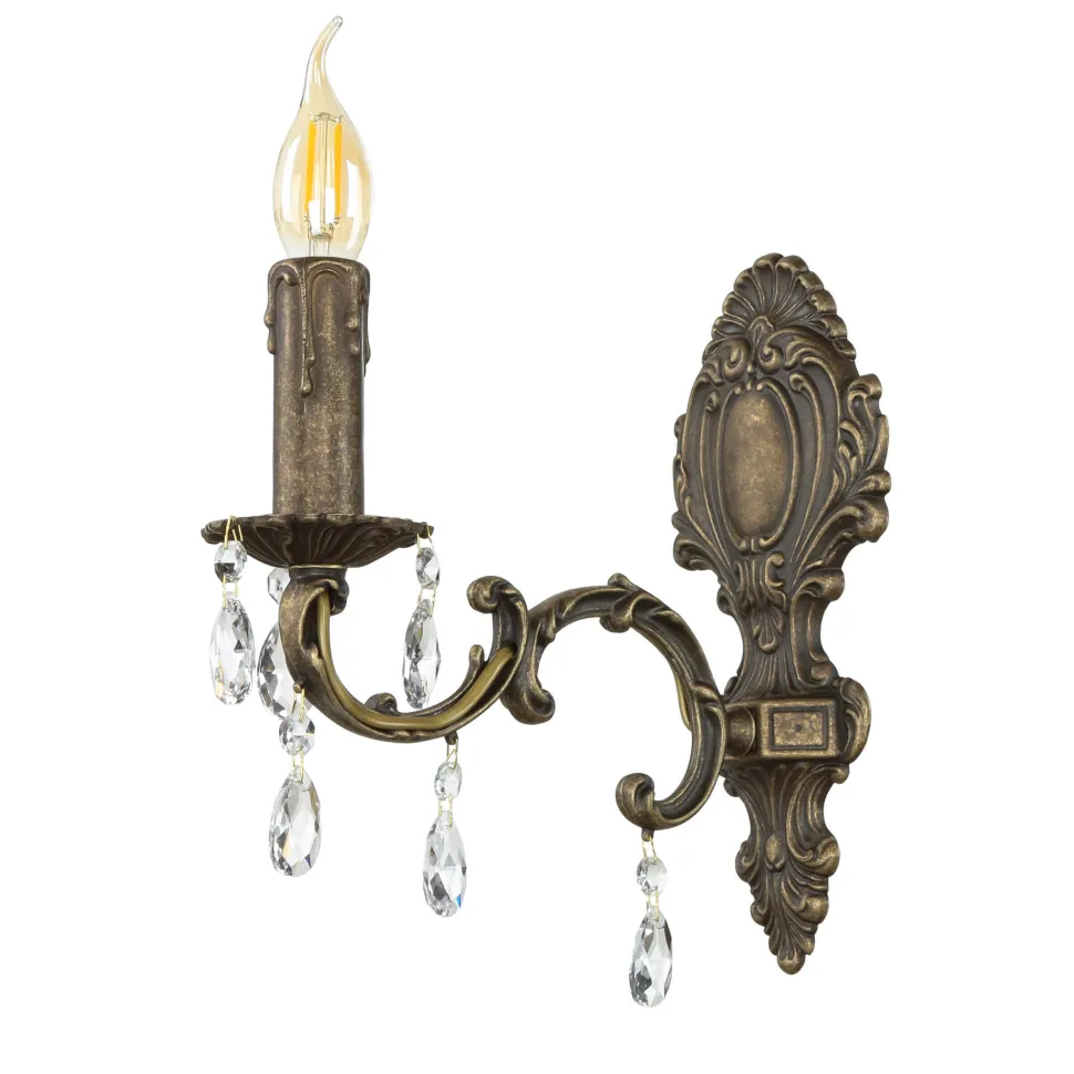 Jugendstil Wandleuchter E14 Venezia