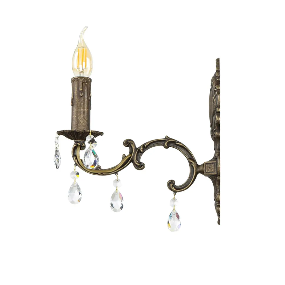 Jugendstil Wandleuchter E14 Venezia