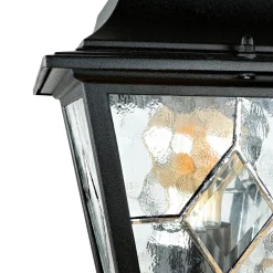 Kandelaber Schwarz 227cm hoch Rustikal LEADWORTH