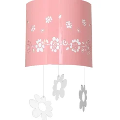 Kinderlampe Rosa Blume Mädchen Wandleuchte