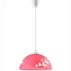 Kinderzimmerlampe Mädchen Pink rund Lampe