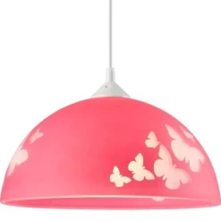 Kinderzimmerlampe Mädchen Pink rund Lampe