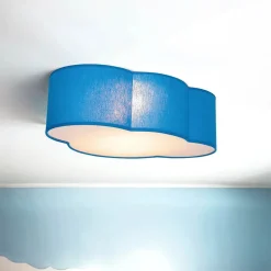 Kinderzimmerlampe WOLKI Blau Decke Wolkenlampe