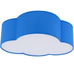 Kinderzimmerlampe WOLKI Blau Decke Wolkenlampe