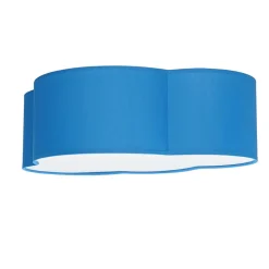 Kinderzimmerlampe WOLKI Blau Decke Wolkenlampe