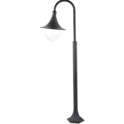 Klassische Wegeleuchte Garten IP44 Schwarz