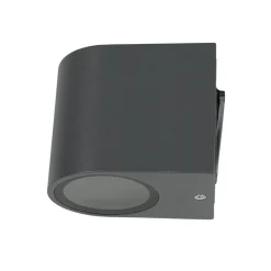 Kleine Außenlampe Garten H:7cm Anthrazit AALBORG