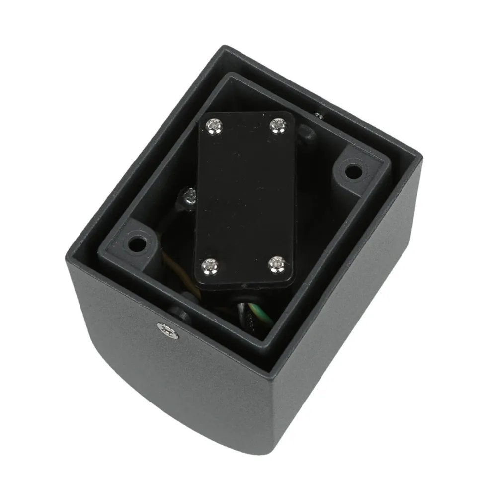 Kleine Außenlampe Garten H:7cm Anthrazit AALBORG