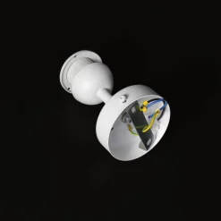 Kleine Deckenlampe Globus Weiß rund Modern