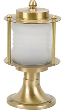 Kleine Gartenlampe Stehend aus Messing H:29cm MYKO