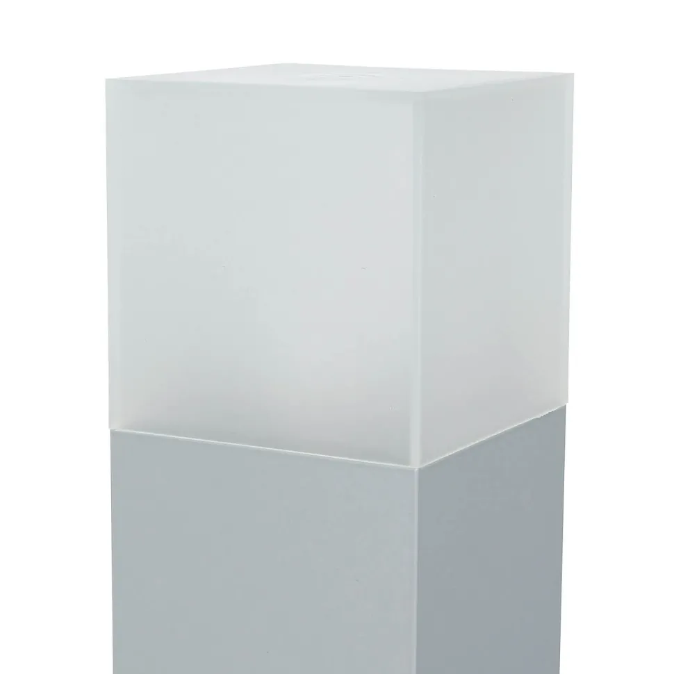 Kleine Gartenleuchte AWERNE eckig 40cm IP44 E27