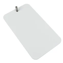 Kleine Stehlampe Weiß 124cm Modern flexibel GU10 Metall