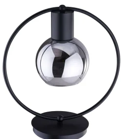 Kleine Tischleuchte Metall Glas 36 cm E27 Modern