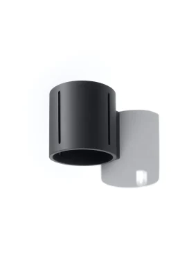 Kleine Wandleuchte Schwarz 10 cm Up Down Metall G9