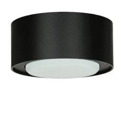 Kleiner Deckenstrahler Metall Ø10cm rund blendarm