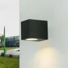 Kompakte Wandlampe für außen Anthrazit GU10 AALBORG