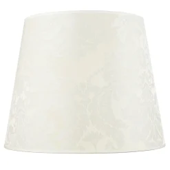 Konischer Lampenschirm Hängelampe Weiß E27 Stoff