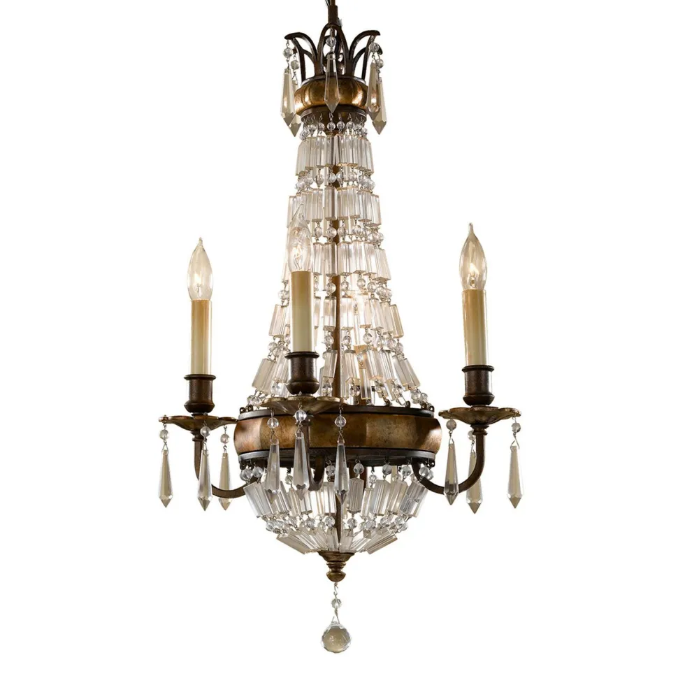 Kristall Kronleuchter Antik Braun Esszimmer Wohnzimmer