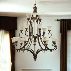 Kronleuchter ANABELL 1 Ø137cm 18-armig Landhaus