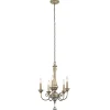 Kronleuchter CANDELA 13 in Silber Gold Lampe