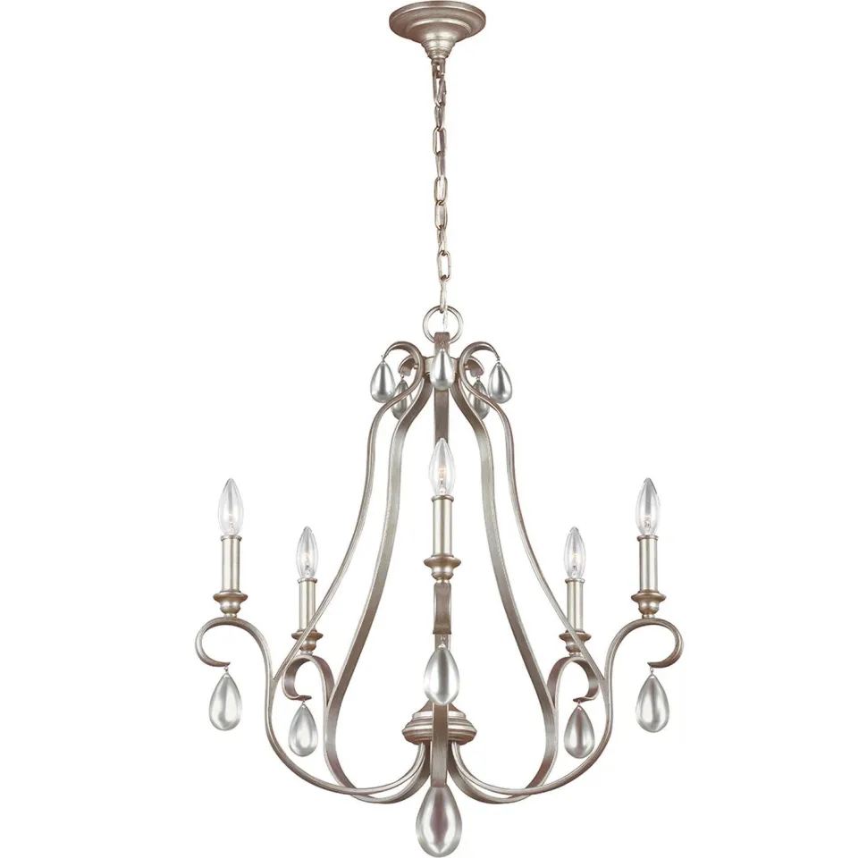 Kronleuchter CANDELA 5 kürzbar 5xE14 Wohnzimmer