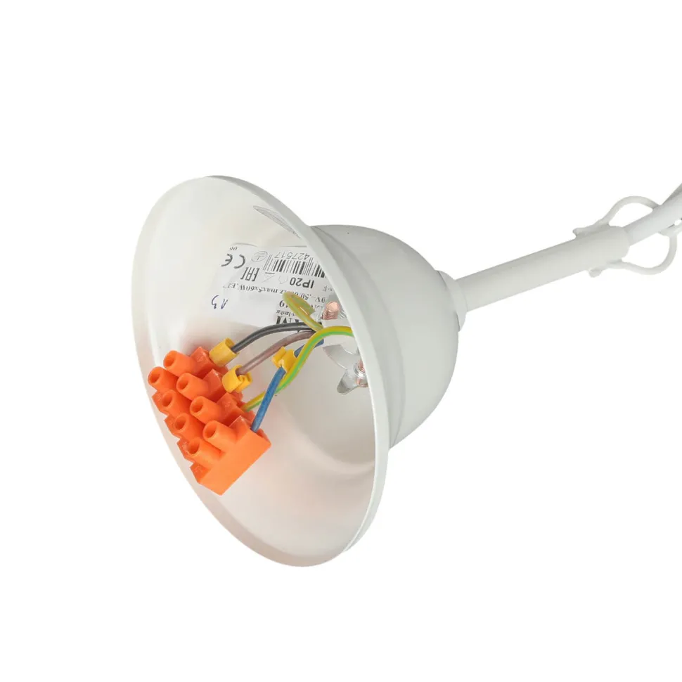 Kronleuchter 5-flmg Landhaus Esstisch gemütlich