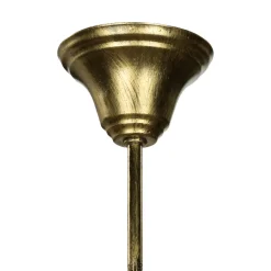 Kronleuchter Gold Metall Rustikal 6-flammig E14