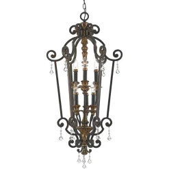 Kronleuchter GOTICA 4 Bronze 6-flmg Rustikal Lampe