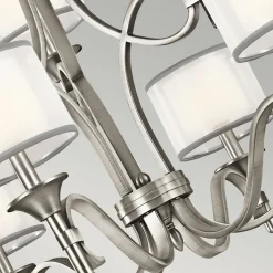 Kronleuchter groß mit Schirm Modern CANELADO