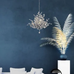 Kronleuchter Kristall Ø 68cm H: max. 1,5m verstellbar 7x E14