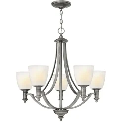 Kronleuchter mit Schirm verstellbar bis 2,3m LESLANE