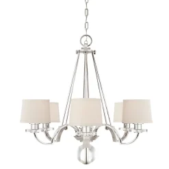 Kronleuchter VALI in Silber Ø79cm kürzbar Lampe