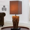 Lampe Modern Tisch Designerleuchte aus echtem Holz