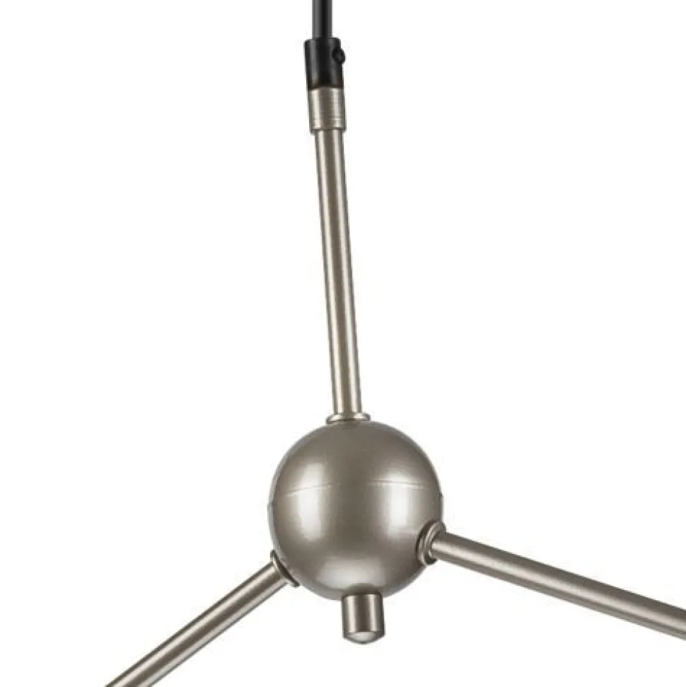 Lampe Wohnzimmer Hängelampe Edelstahl Metall