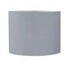 Lampenschirm mit Klettverschluss Stoff Grau für E27 E14