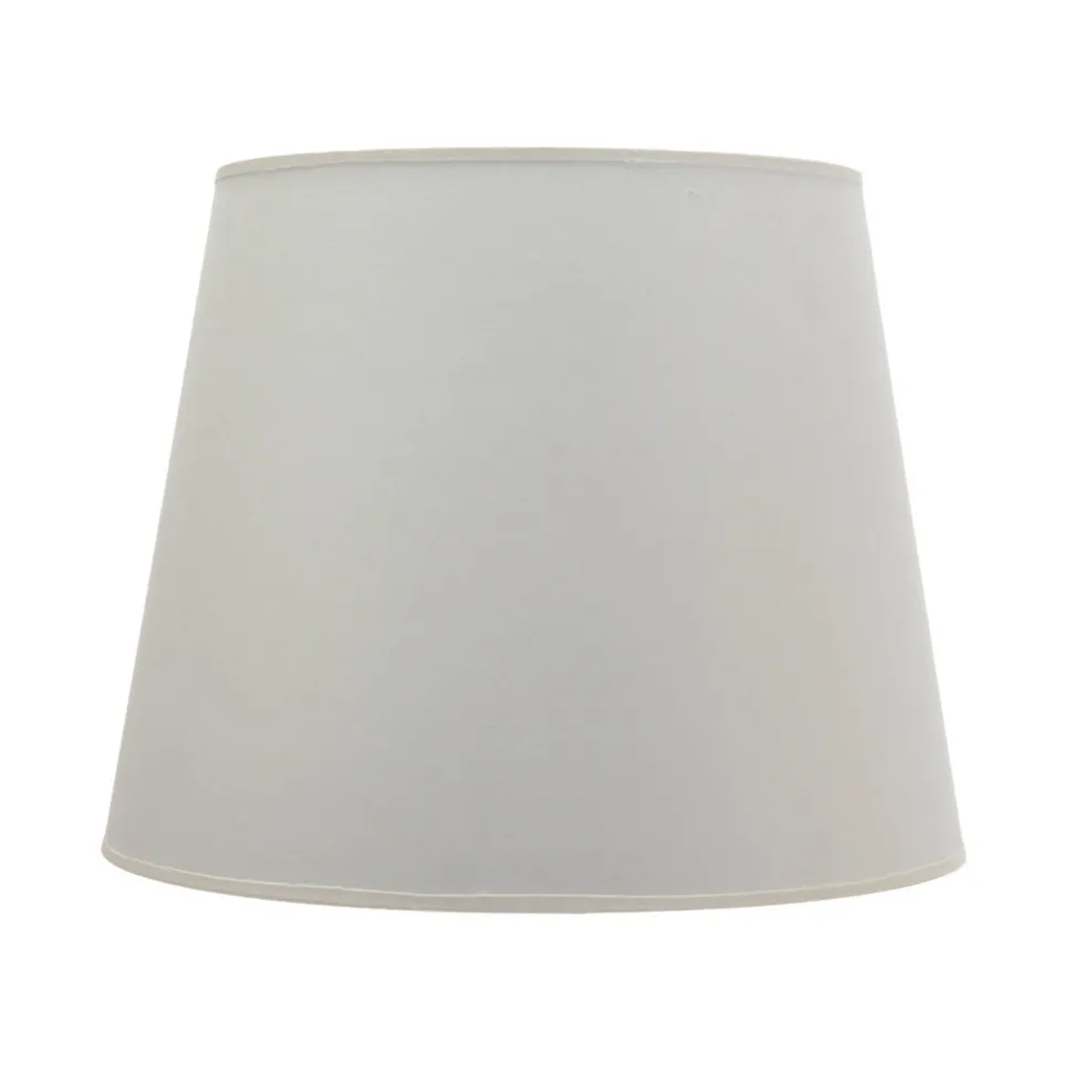 Lampenschirm Weiß Stoff für Stehlampe E27