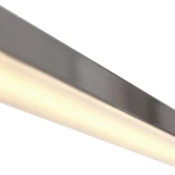 Lange LED Deckenlampe dimmbar in Stahl 122 cm 4000 K