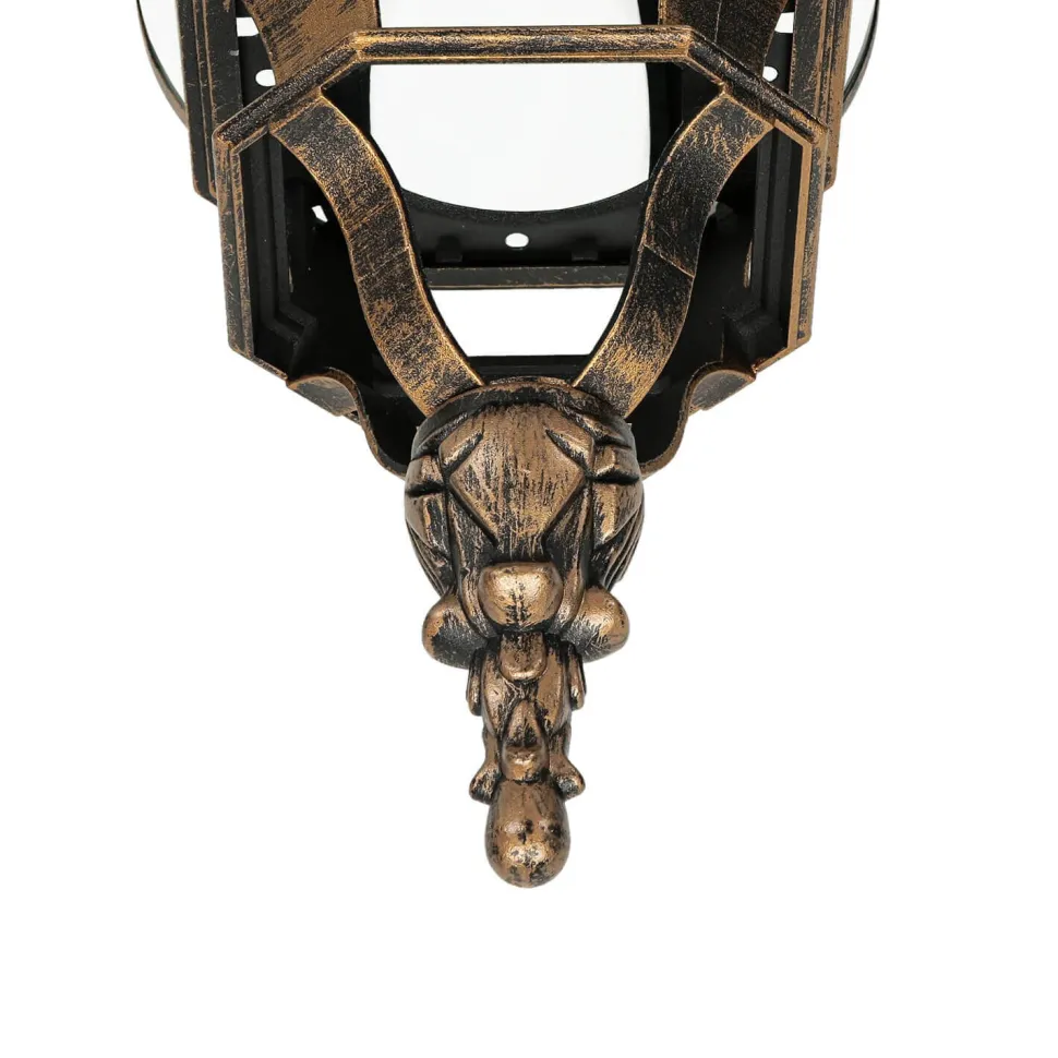 Laterne Außenleuchte BREST Kupfer Antik regenfest