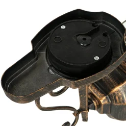 Laterne Außenleuchte BREST Kupfer Antik regenfest