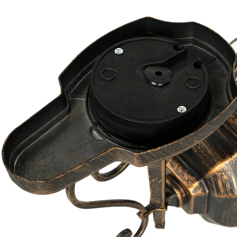 Laterne Außenleuchte BREST Kupfer Antik regenfest