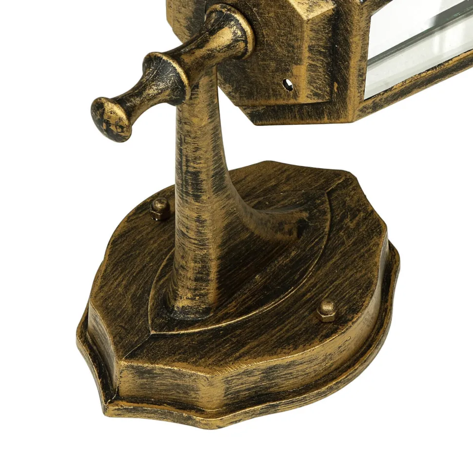 Laterne Außenleuchte E27 rustikal Gold Antik PARIS