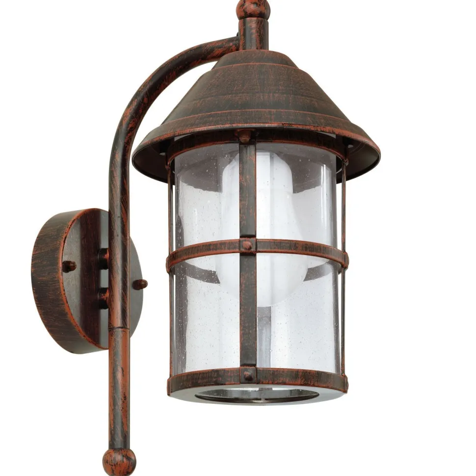 Laternen Wandaußenleuchte San Telmo Antikbraun