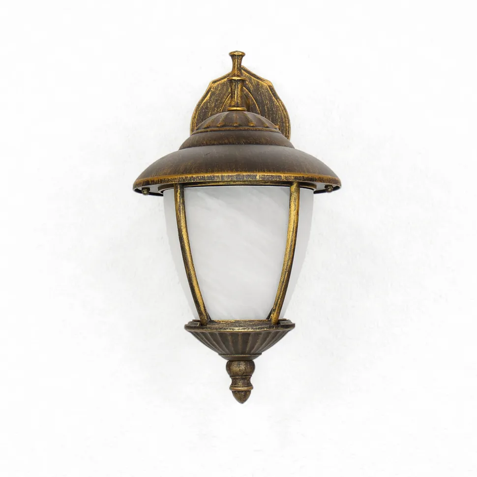 Laternen Wand-Außenleuchte E27 MADRID Antik