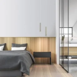 LED Akku Hängelampe Greige Metall Touch Dimmen 3000 K