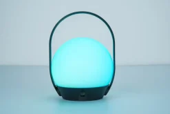 LED Akku Tischlampe Außen Bluetooth RGB 22,3 cm IP54